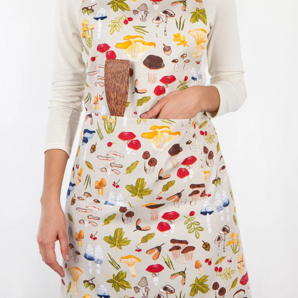 Field Mushroom Chef Apron