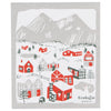 Snowy Village Swedish Sponge Cloth
