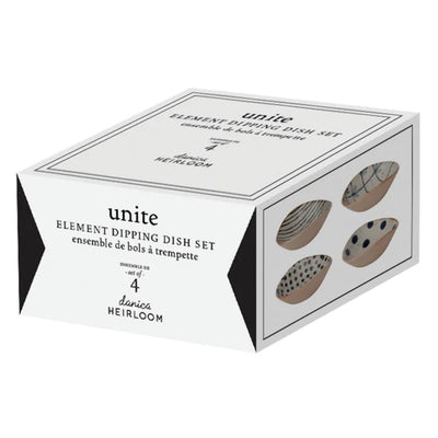 Unite Element Dipping Dishes - Set of 4