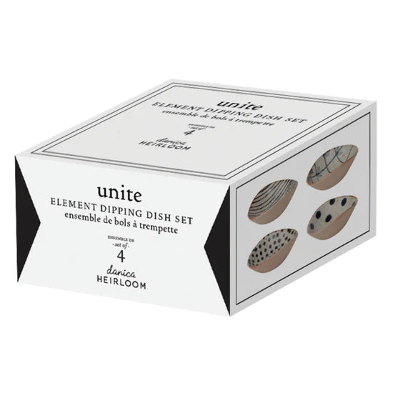 Unite Element Dipping Dishes - Set of 4