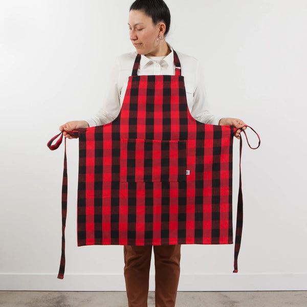 Buffalo Check Chef's Apron