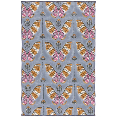 Aurora Block Print Dishtowel