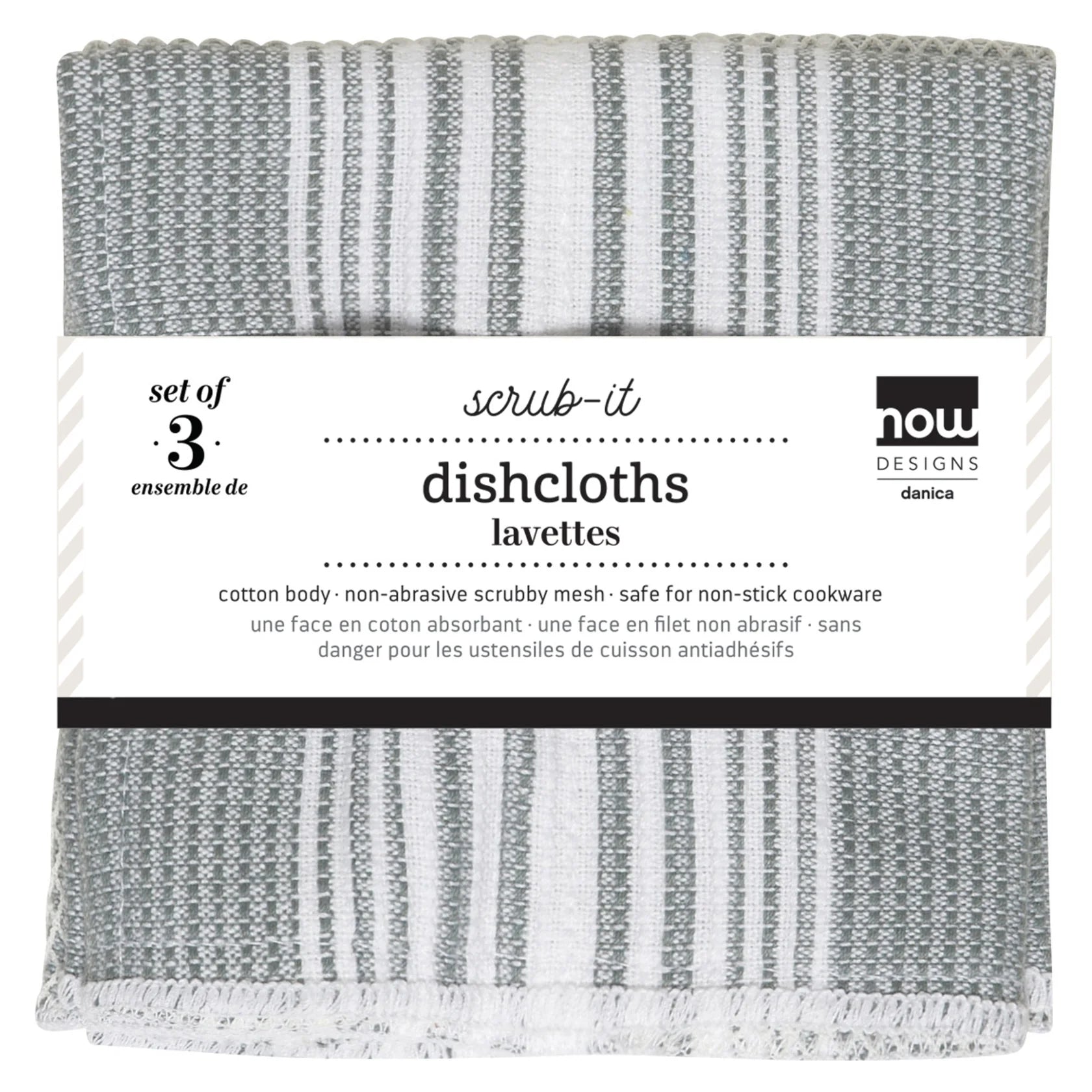 Scrub-It Dishcloth - London Gray