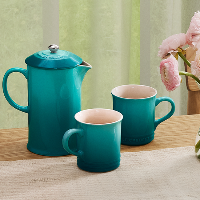 Le Creuset Classic Mug - Bleu Riviera (New Color!)