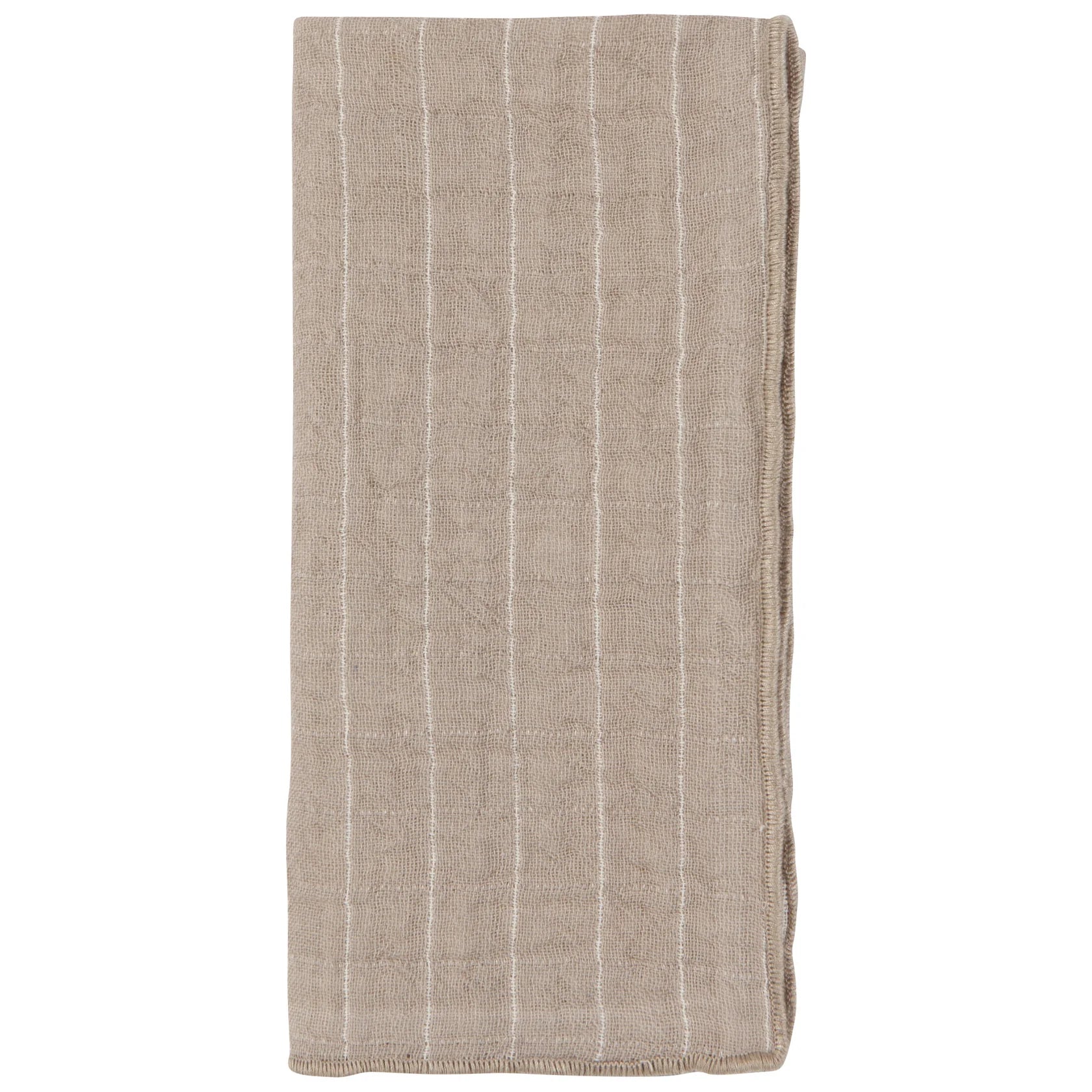 Dove Gray Double Weave Napkins - Set of 4