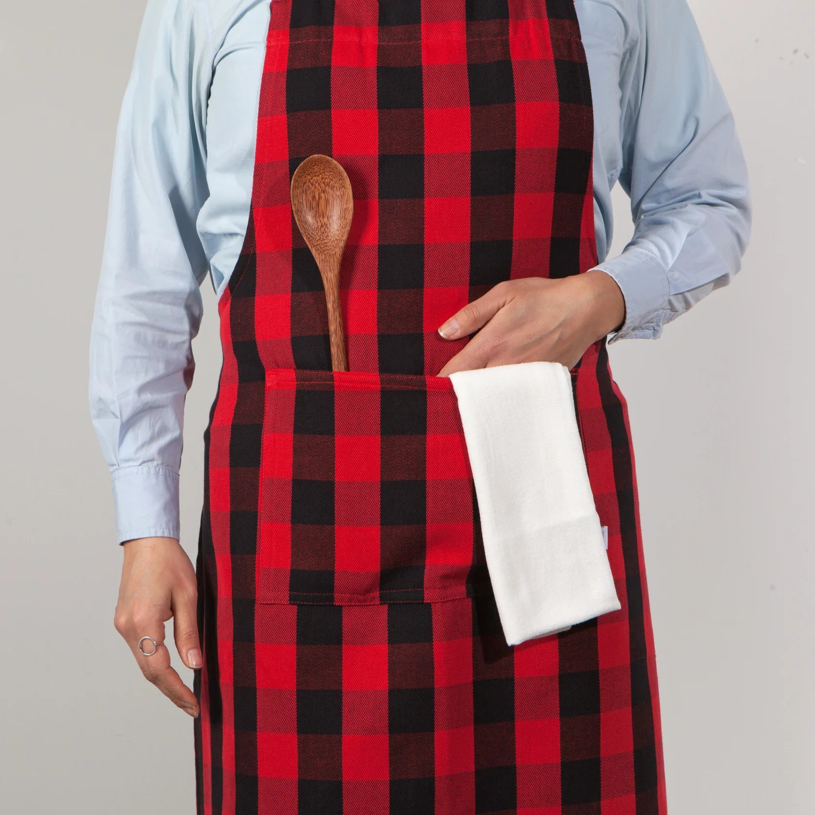 Buffalo Check Chef's Apron