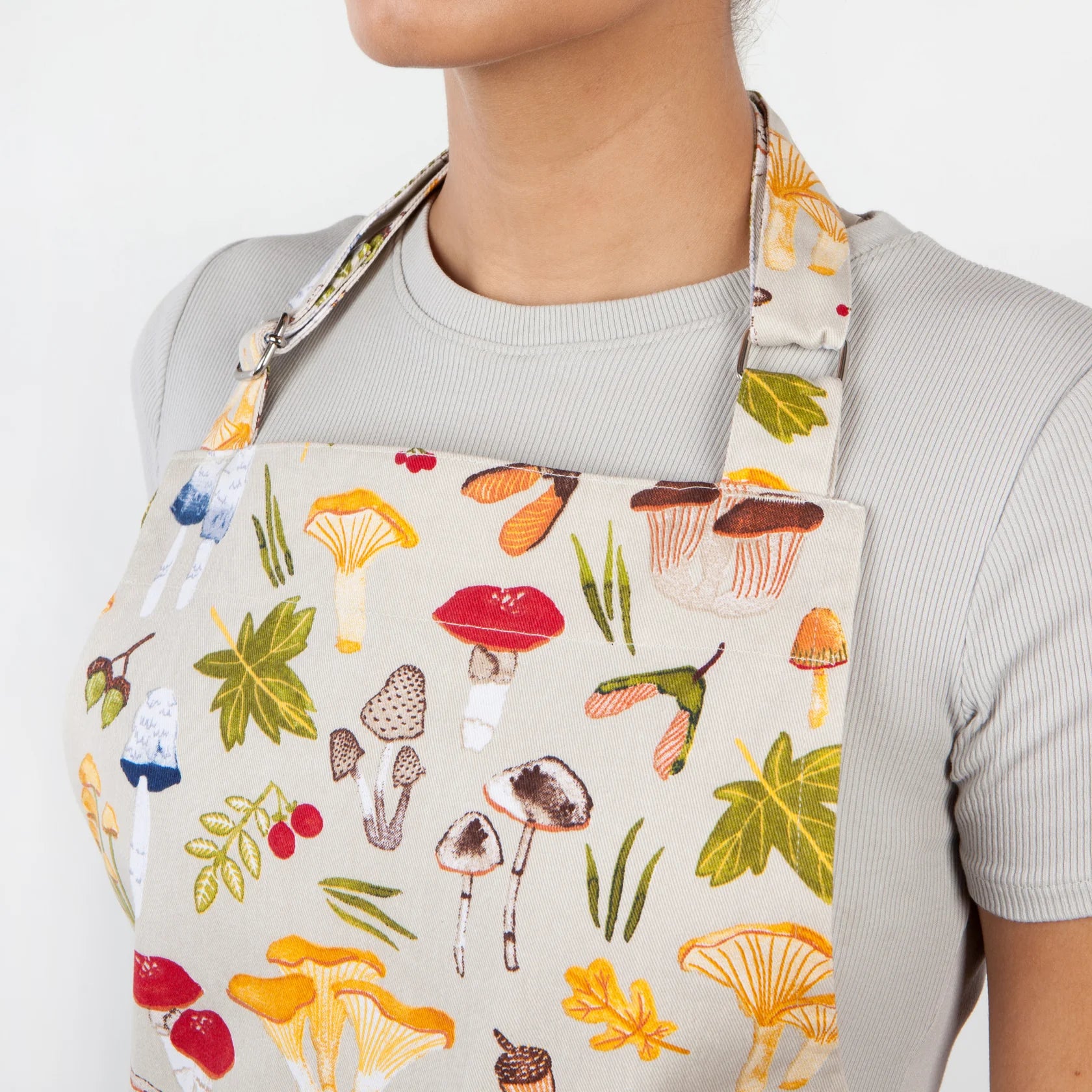 Field Mushroom Chef Apron