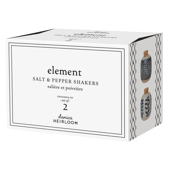 Element Salt and Pepper Shakers - Set of 2