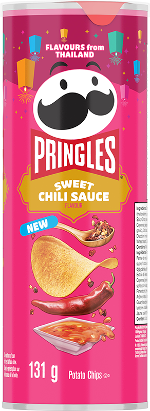 Pringles Sweet Chili Sauce Potato Chips - 131g
