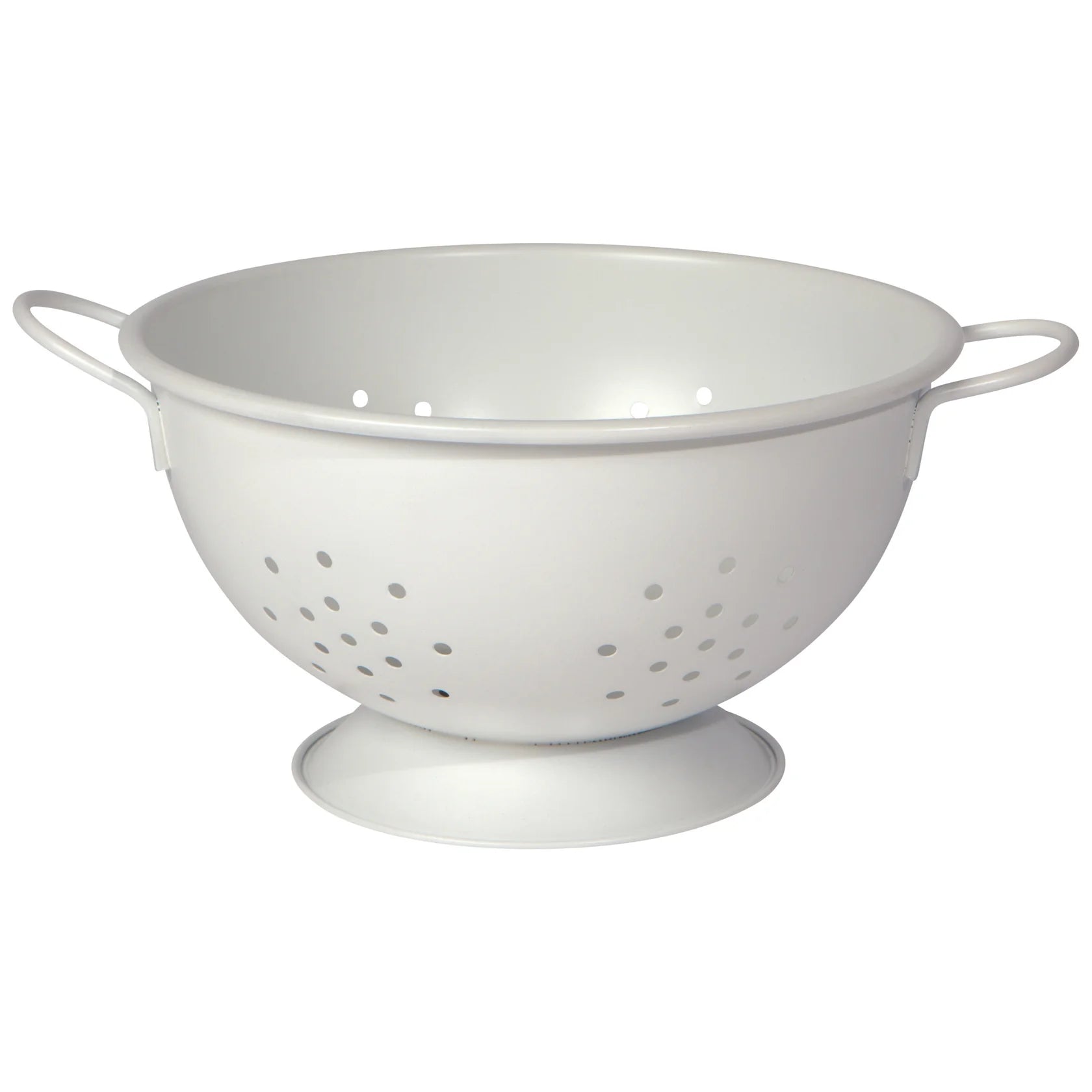 Matte Steel Colander