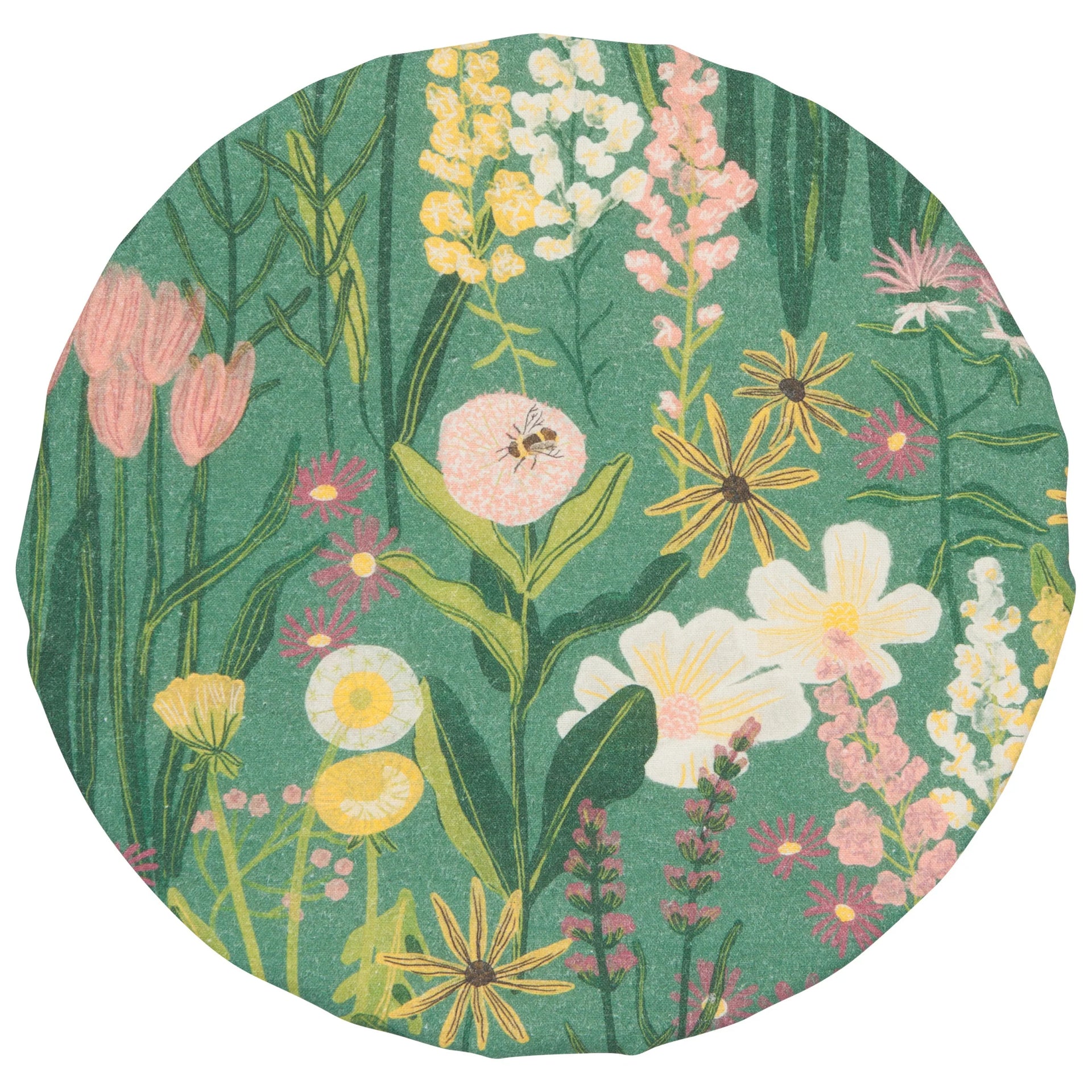 Bees & Blooms Bowl Covers - Set of 2