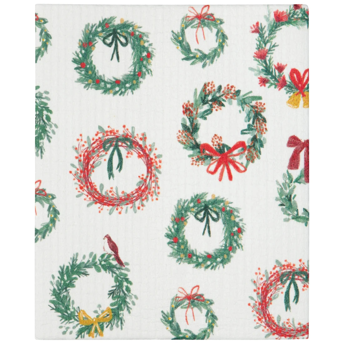 Winter Wonders Christmas Eco Dishcloth Roll