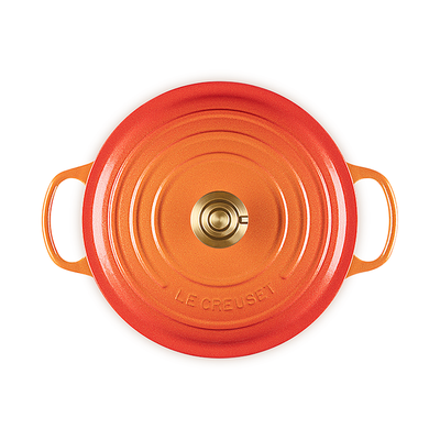 Le Creuset Round Dutch Oven - 5.3L (Flamme Dorée)
