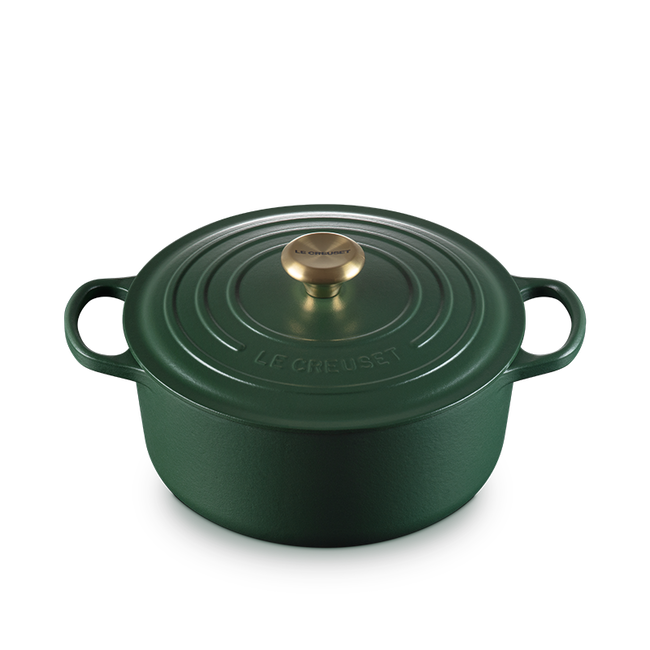 Le Creuset Round Dutch Oven - 5.3L (Forêt  - New Color!)
