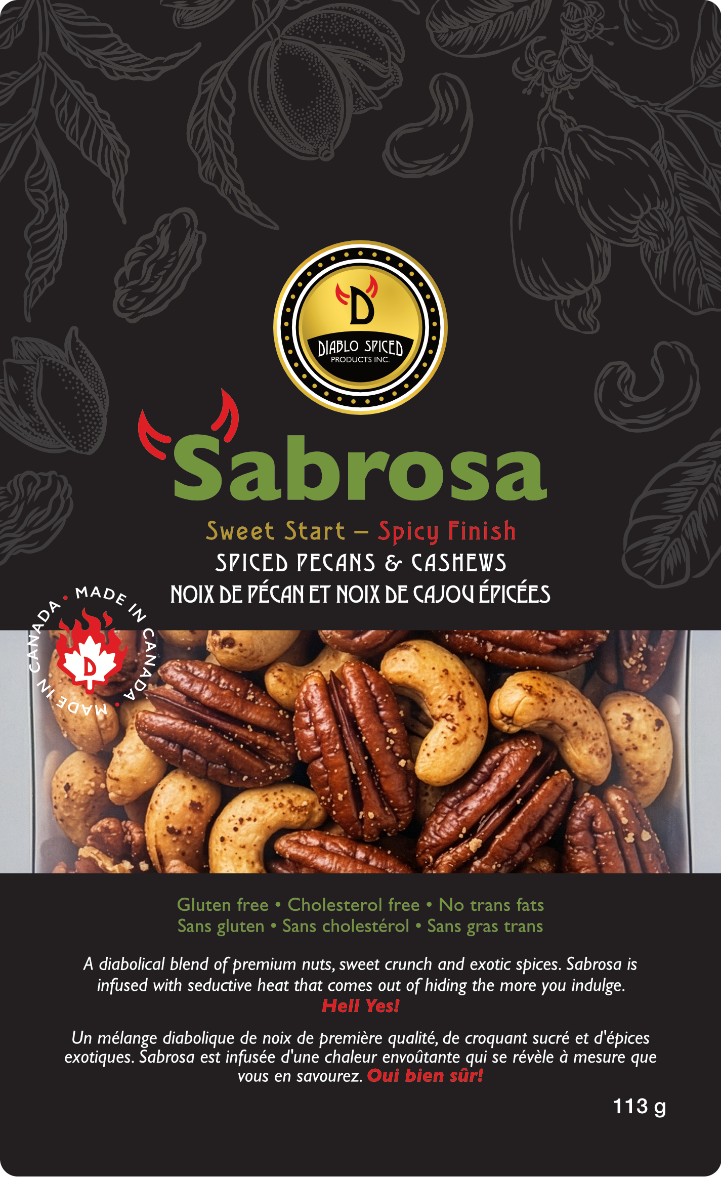 Diablo Brand Spiced Nuts