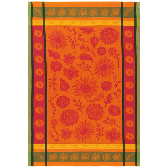 Sunflower Splendor Jacquard Dishtowel