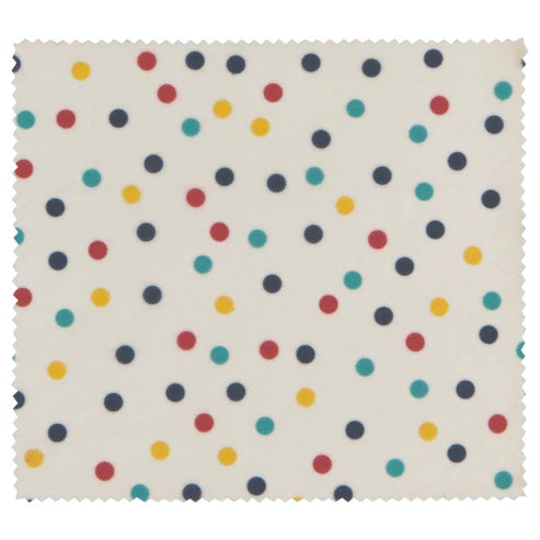 Gingham Dot and Stripe Beeswax Wrap - Set of 3