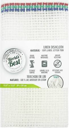 World's Best Linen Dishcloth