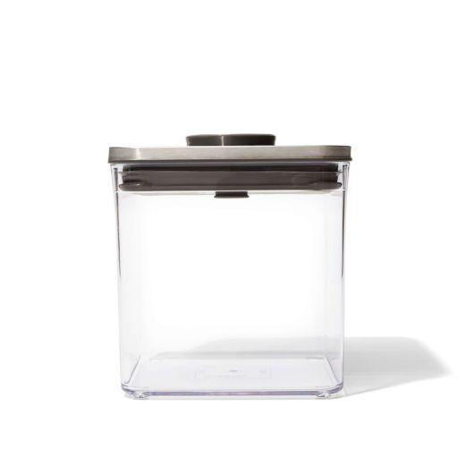 OXO Steel Pop Container - Big Square Short (2.8 Qt)