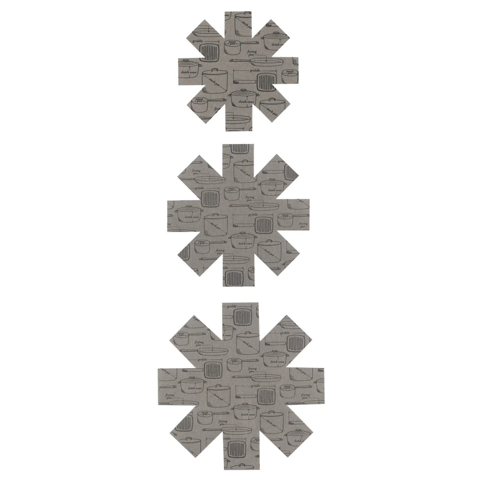 Pots And Pans Pan Protectors -  Set of 3