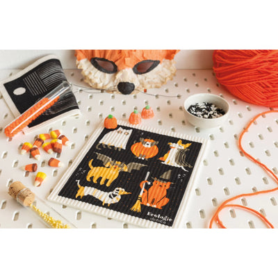 Costume Party Swedish Dishcloth