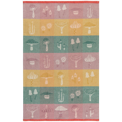 Mushroom Gems Jacquard Dishtowel