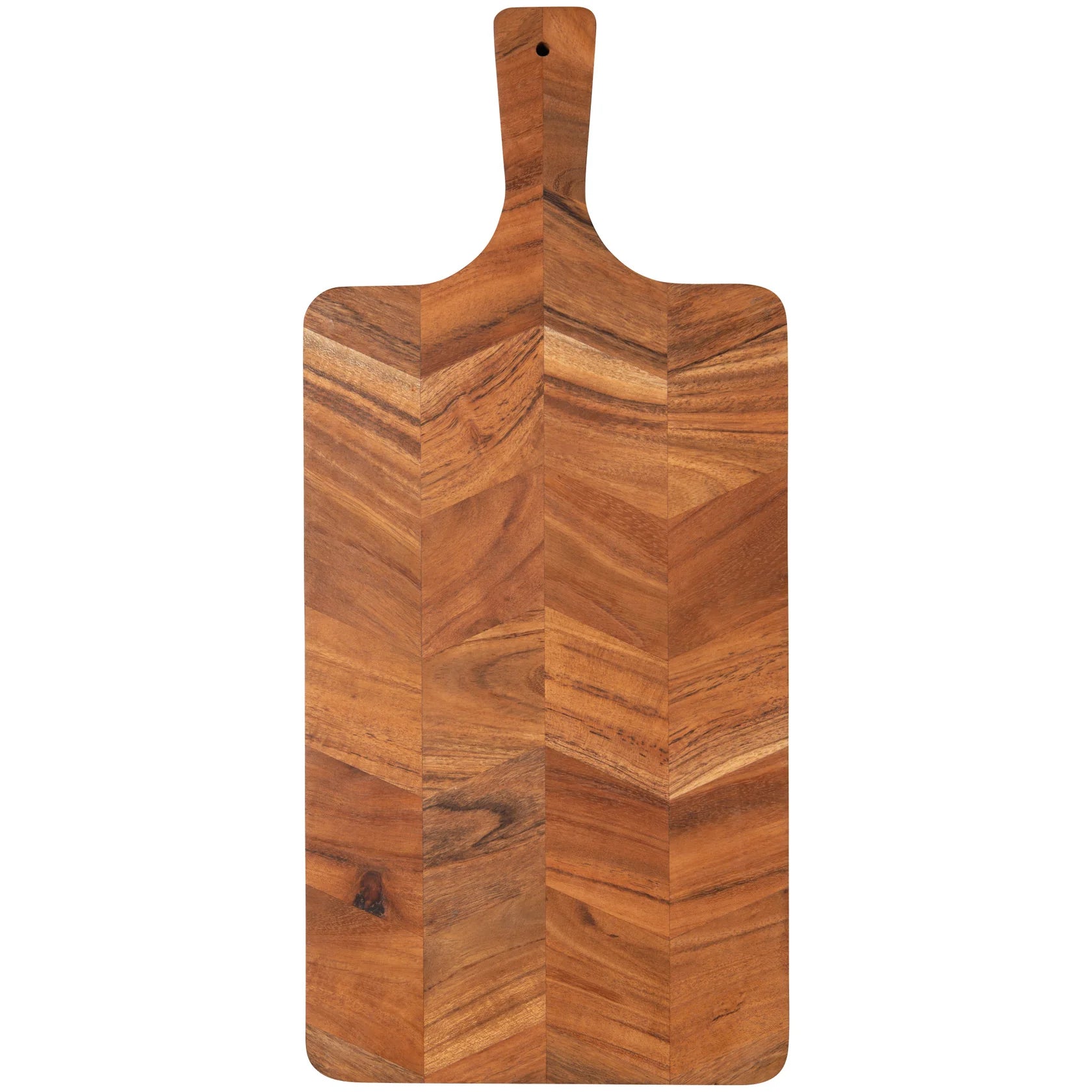 Acacia Chevron Serving Paddle - 20 in
