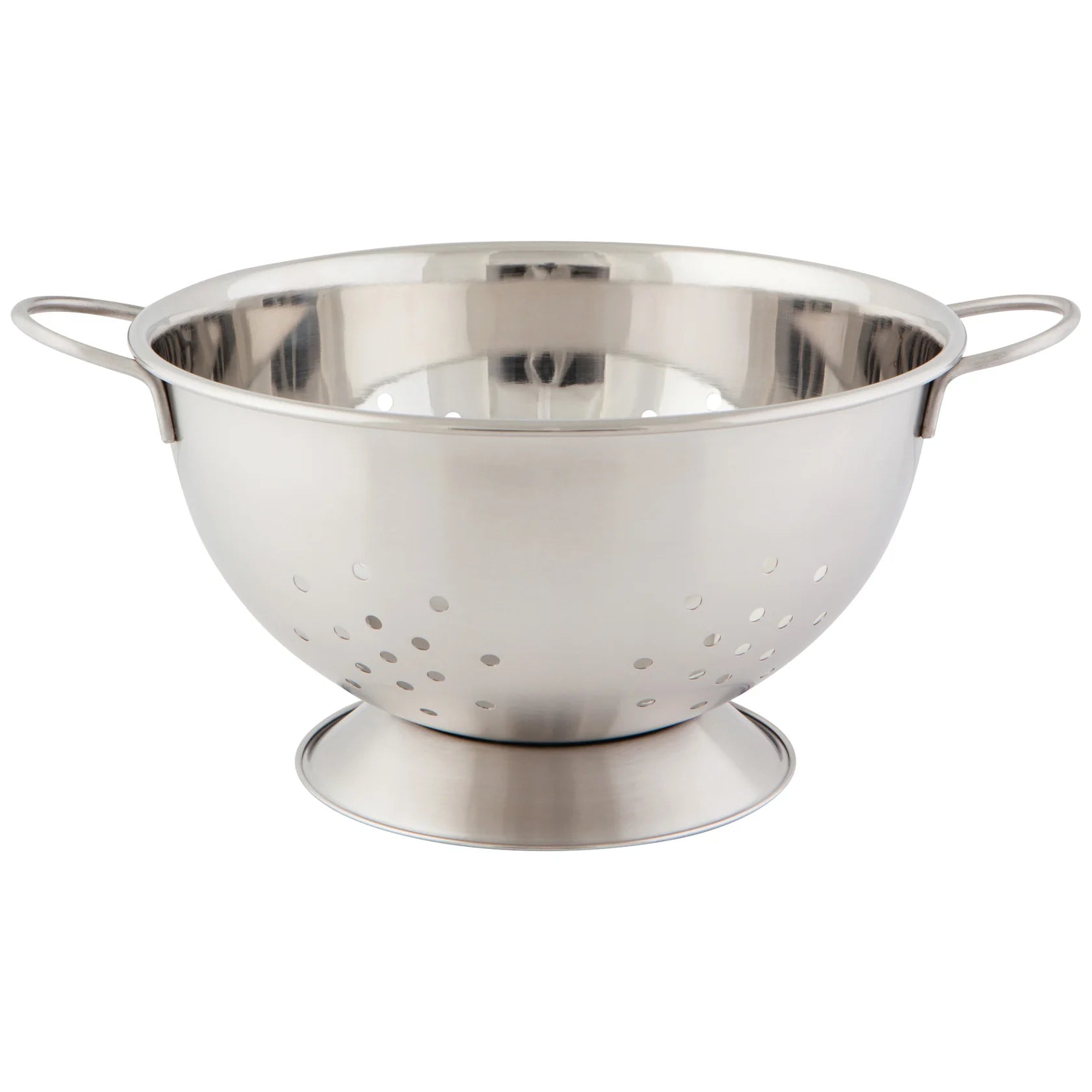 Matte Steel Colander