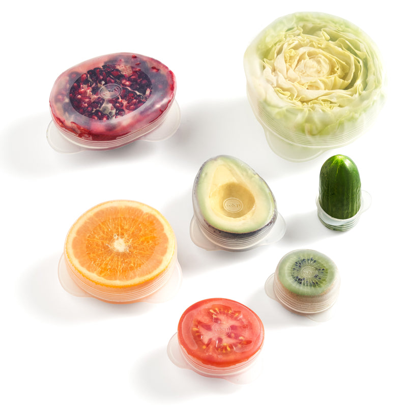 Silicone Produce Savers - Set of 7
