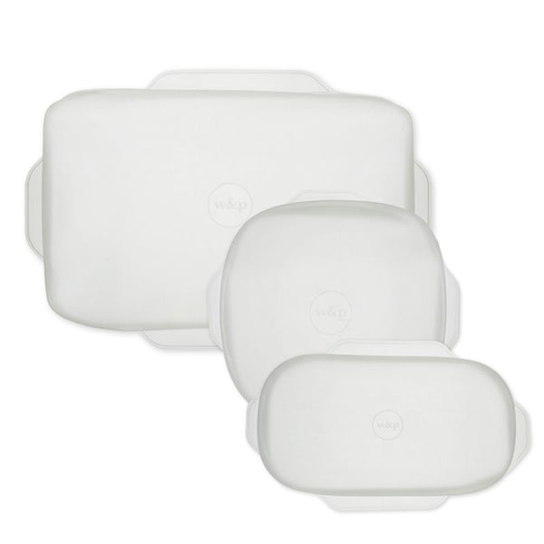 Silicone Stretch Lids - set of 3