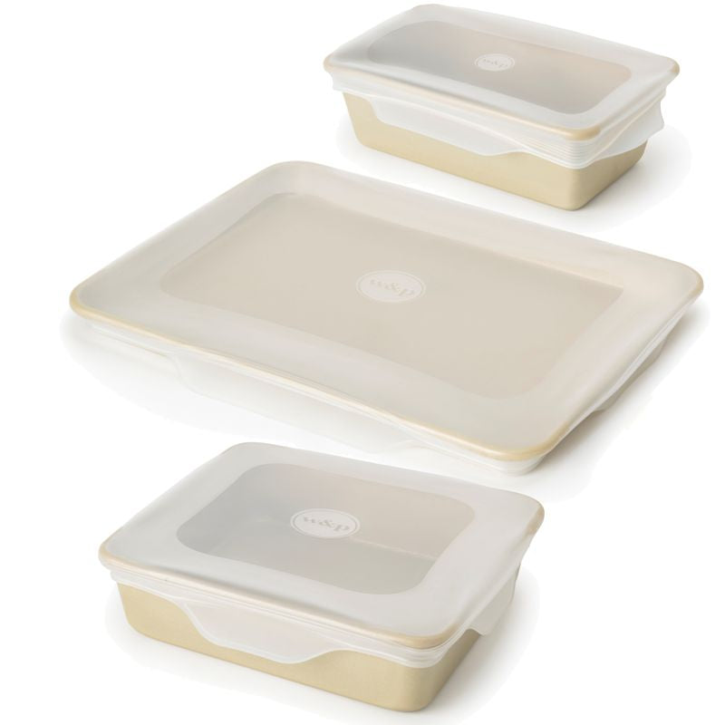 Silicone Stretch Lids - set of 3