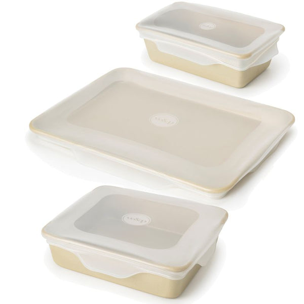 Silicone Stretch Lids - set of 3