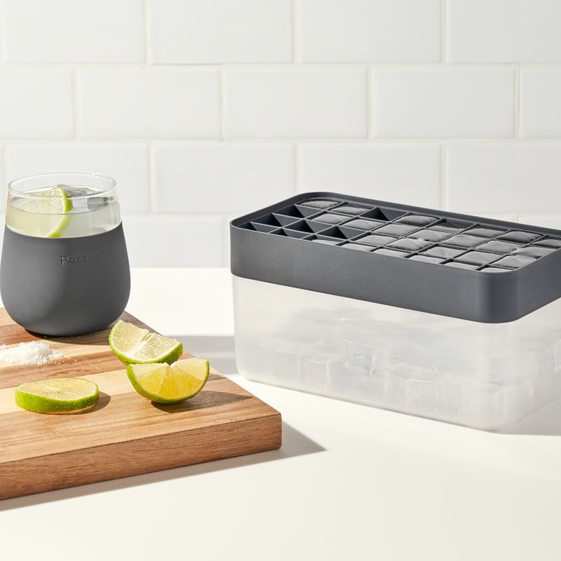 Ice Box & Tray Set