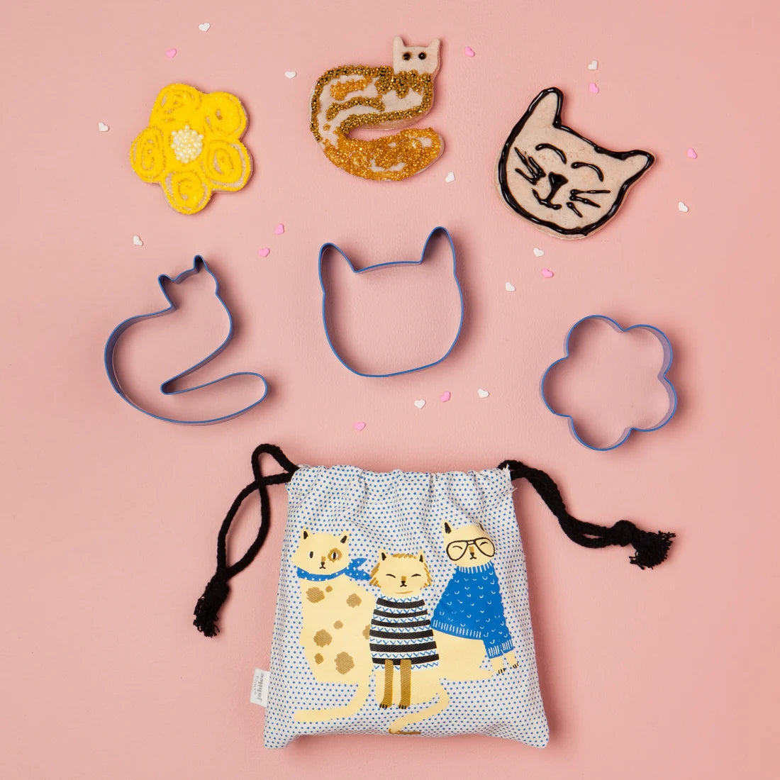 Feline Fine Cookie Cutters - Set of 3