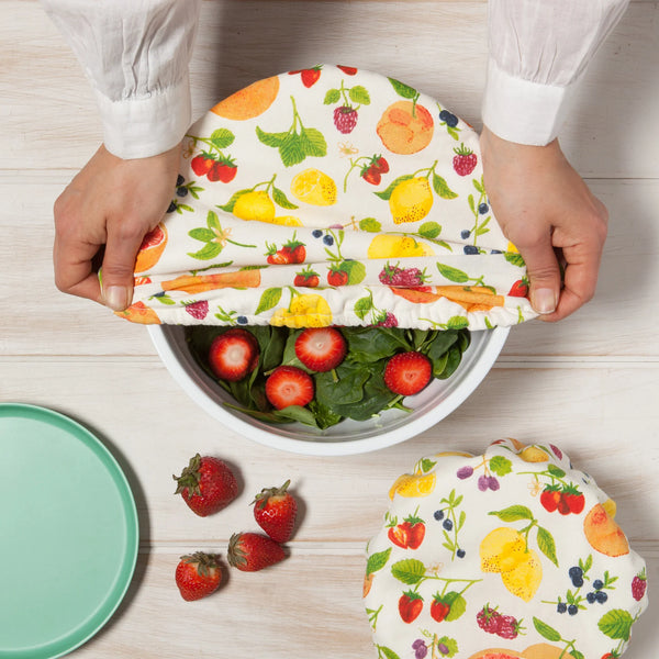 Fruit Salad Bowl Covers - Set of 2