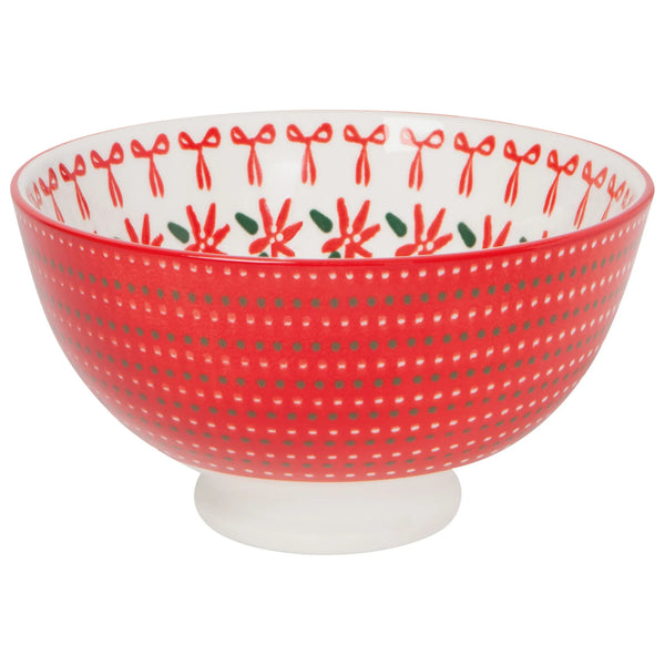 Wreaths Stamped Bowl - 4 Inch