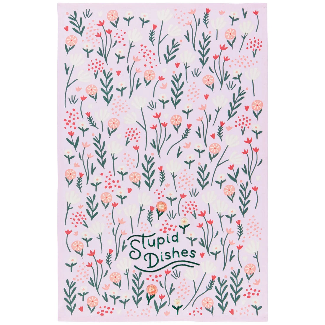 Stupid Dishes Dishtowel