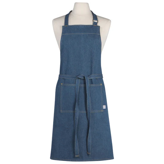 Denim Stonewash Chef's Apron