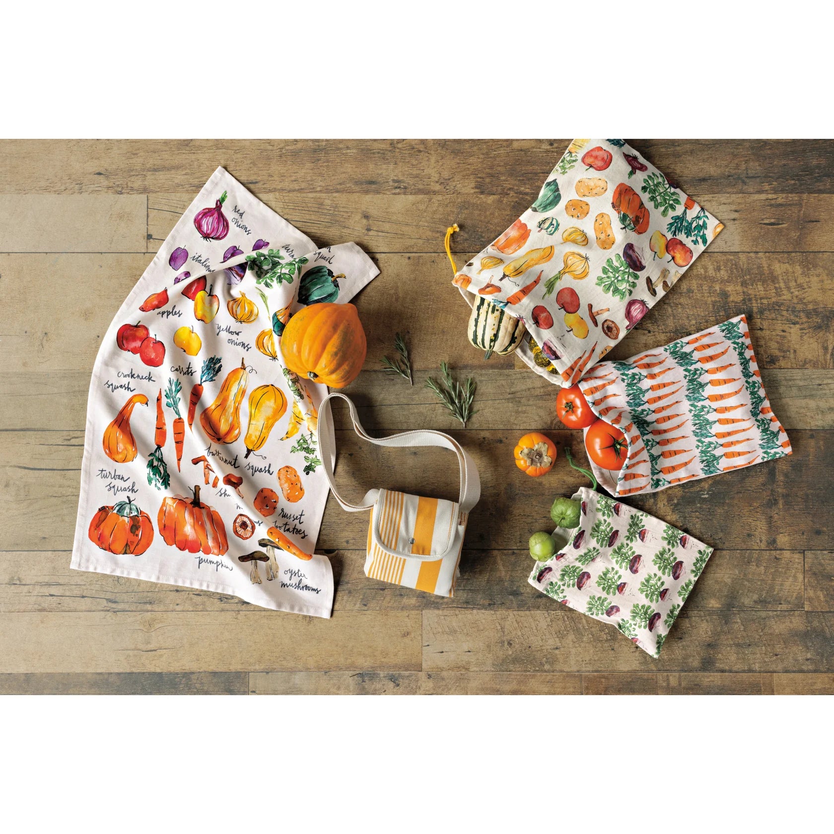 Veggie Stand Dishtowel