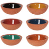 Kaleidoscope Terracotta Pinch Bowls - Set of 6