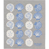 Seaside Shells Swedish Dishcloth