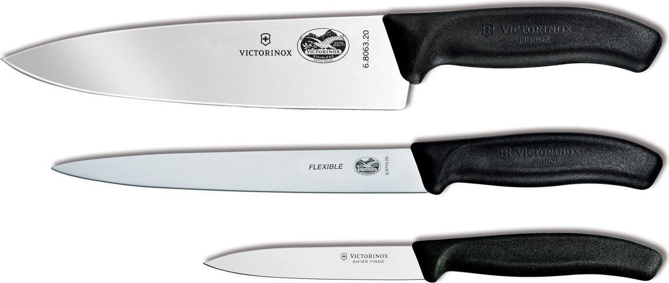 Victorinox 3pc Swiss Classic Chef Knife Set