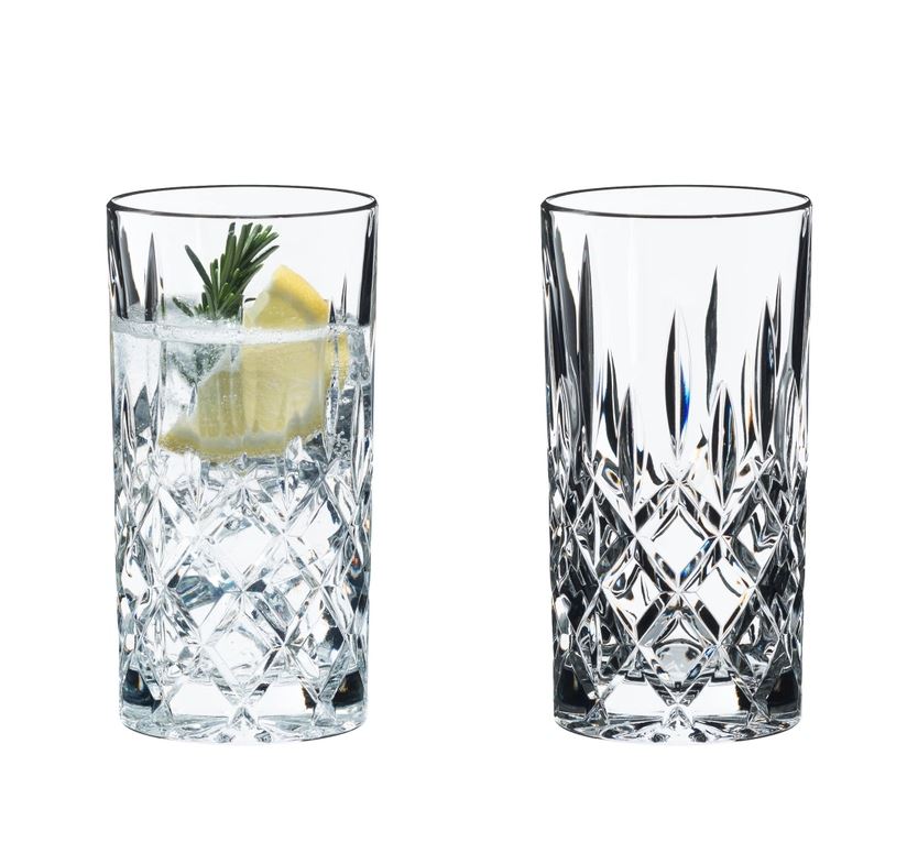 Ridel Set of 4 Longdrink Crystal Glasses