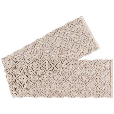Now Designs Macrame Table Runner