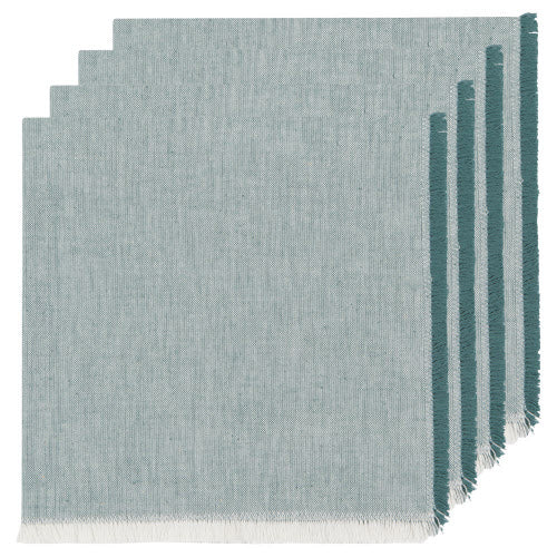 Now Designs Heirloom Chambray Napkin Set Of 4