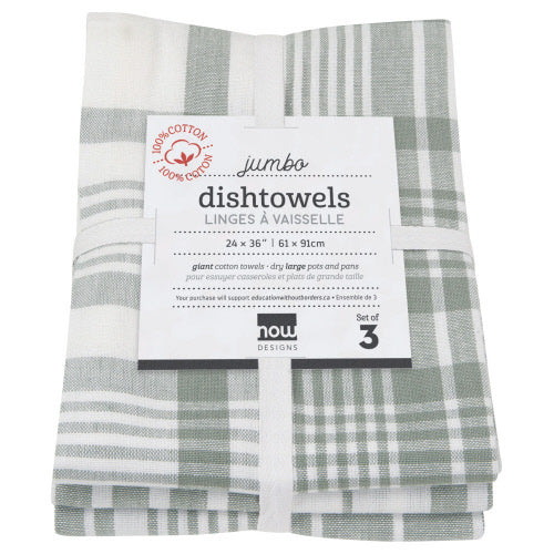 Jumbo Tea Towels - Set of 3