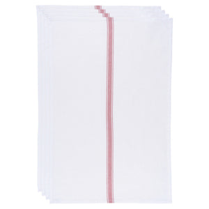 Now Designs 4pc Tea Towels Brooklyn Red