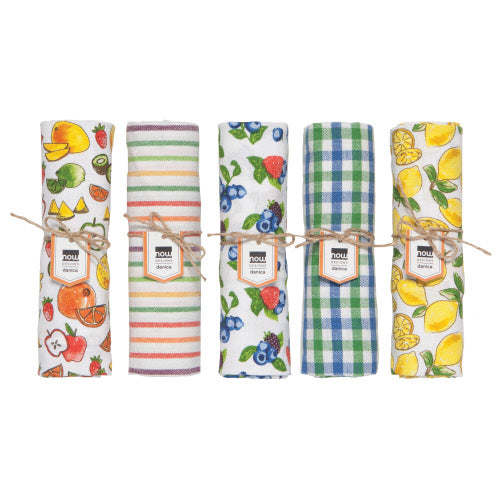 Now Designs Pick A Pattern Tea Towel