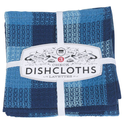 Checkered Dish Cloth - Set of 3