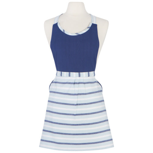 Now Designs Apron Petite Seaside Stripe